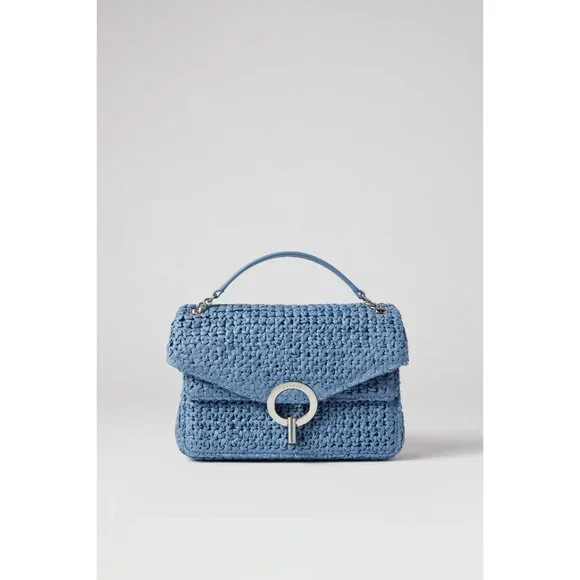 B-72. Sandro Raffia YZA Bag - Picture 1 of 1